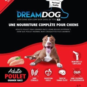 Croquettes Adulte Poulet Grande Raçe