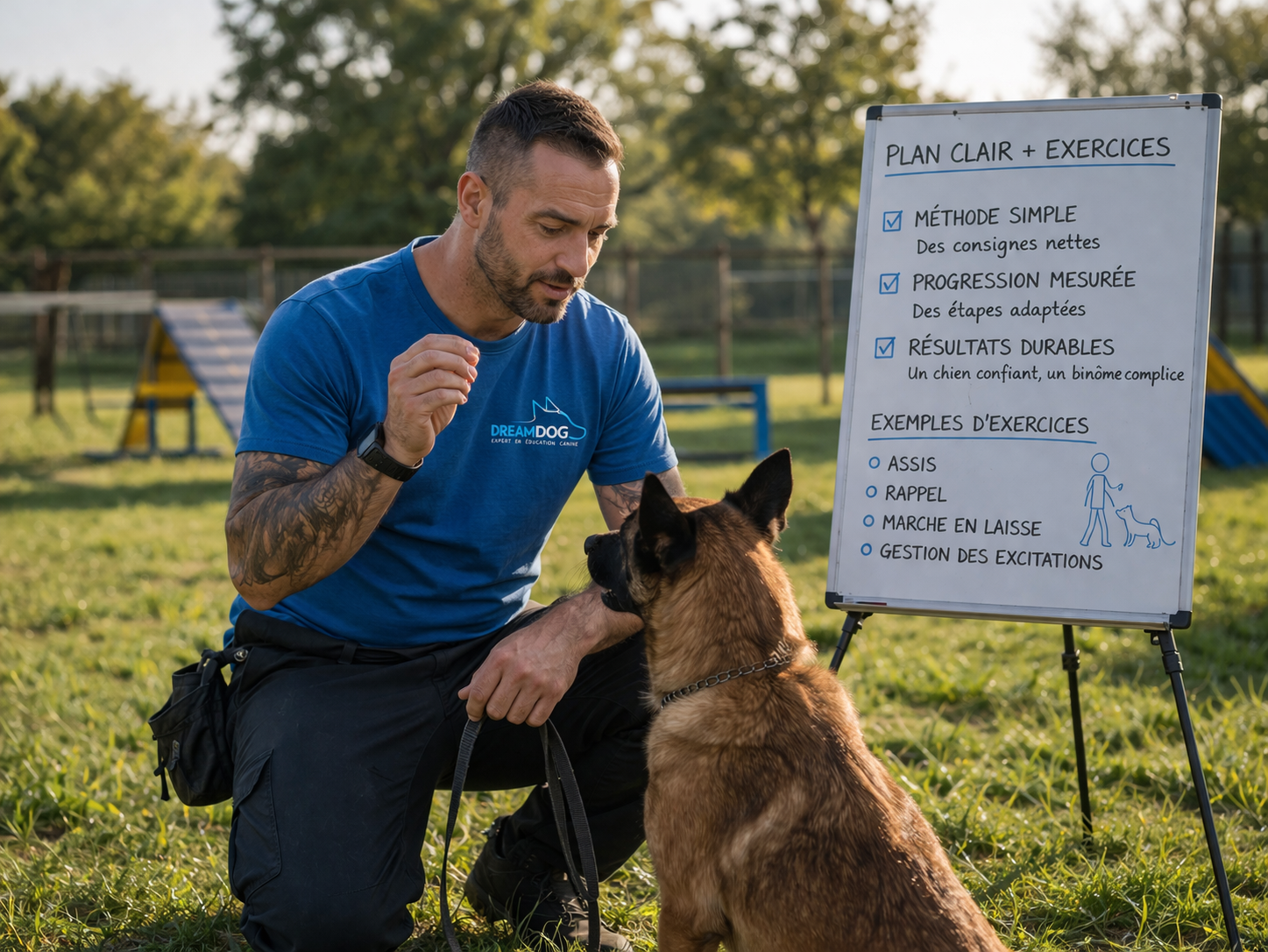 Diagnostic et observation du chien sur le terrain.